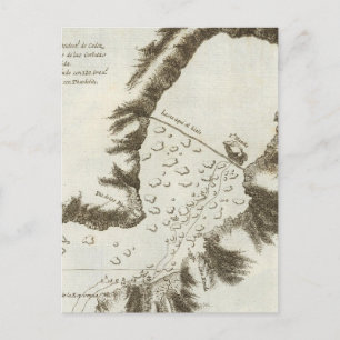 Book Map of Alaska Postcard