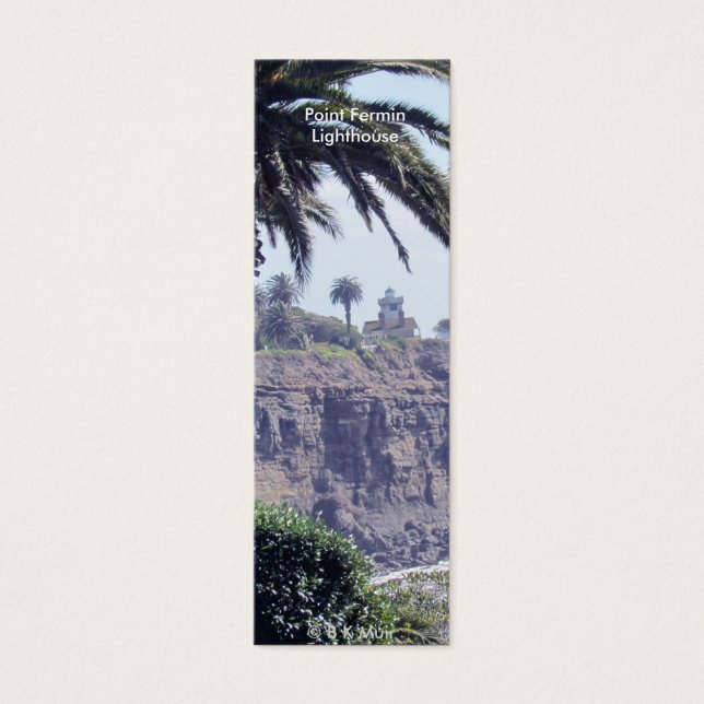 Book mark - Point Fermin Lighthouse (Front)