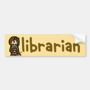 book mobile. bumper sticker