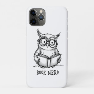 Book nerd owl iPhone 11 pro case