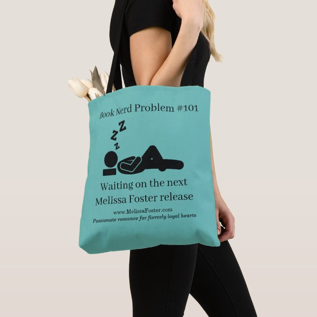 Book Nerd problem #101 Tote Bag (Close Up)