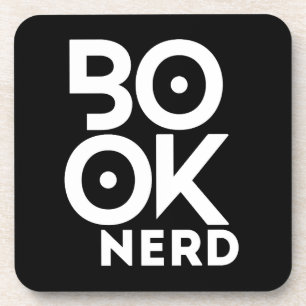 Book Nerd Reading Books Literature Coaster