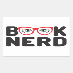 Book Nerd Sticker