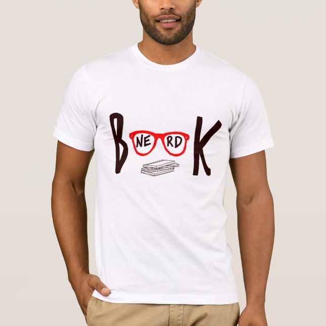 Book Nerd T-Shirt (Front)