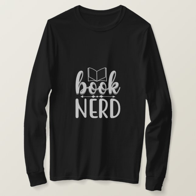 book nerd T-Shirt (Design Front)