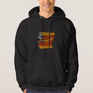 Book Nerds Don't Get Old They Become Rare First Ed Hoodie