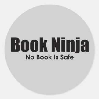 Book Ninja Sticker