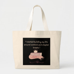 Book Obsessed Reader Tote Bag