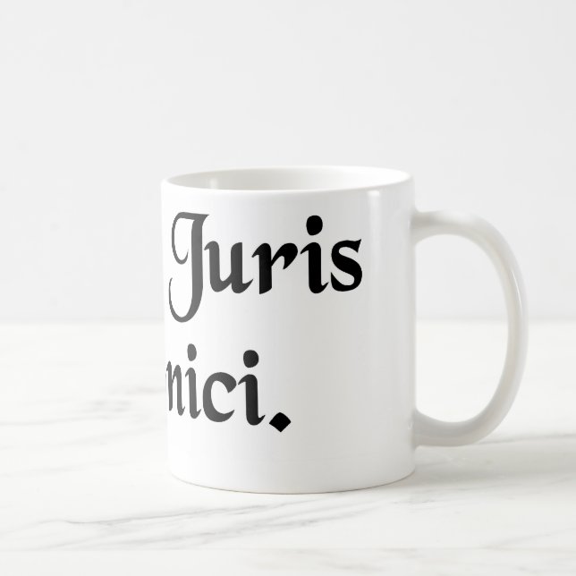 Book of canon law coffee mug (Right)