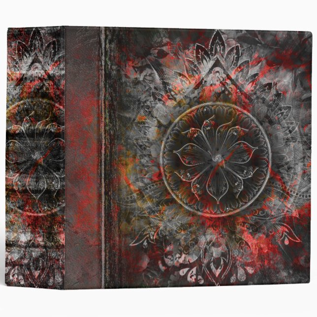 Book of Dark Alchemy Ancient Tome Binder (Front/Spine)