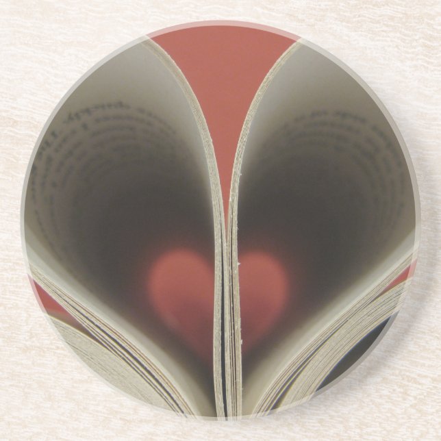 Book of Hearts Coasters (Front)