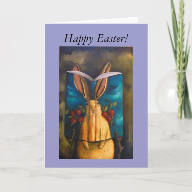 Book_of_Secrets_2[1], Happy Easter! Holiday Card (Front)