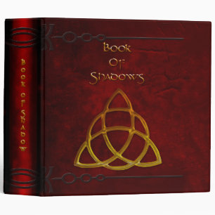 Book of Shadows 2 in. Gold Tones Binder