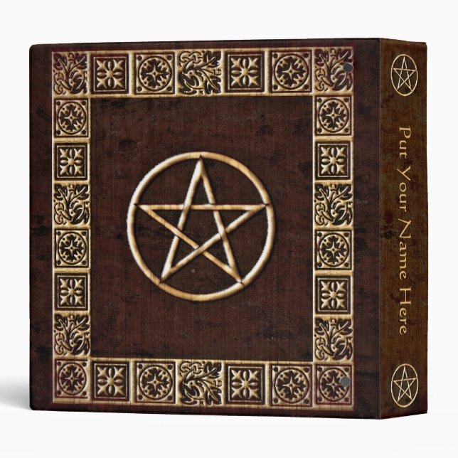 Book of Shadows Binder (Back/Spine)