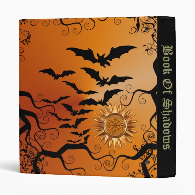 Book Of Shadows Binder (Back/Spine)