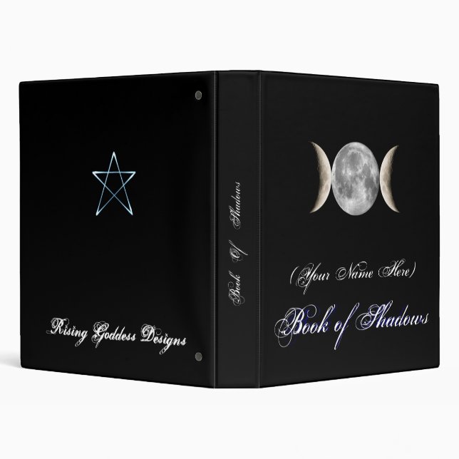 Book Of Shadows Binder (Background)