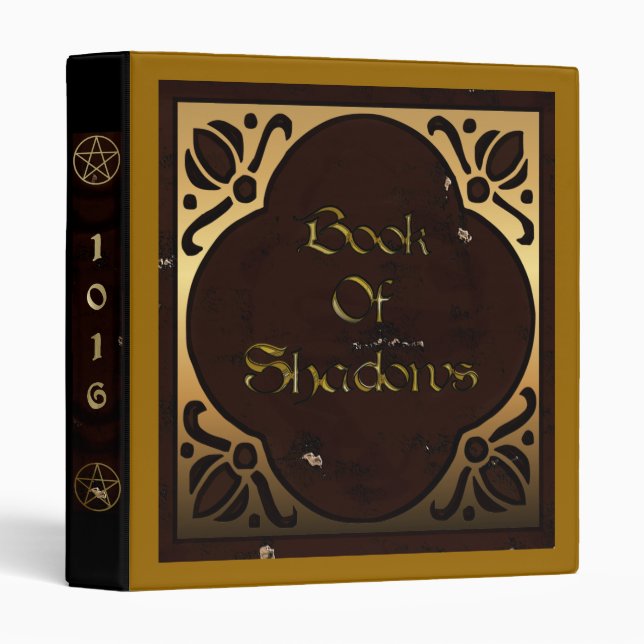 Book Of Shadows Binder (Front/Spine)