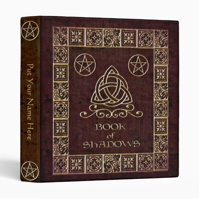 Book of Shadows Binder (Front/Spine)