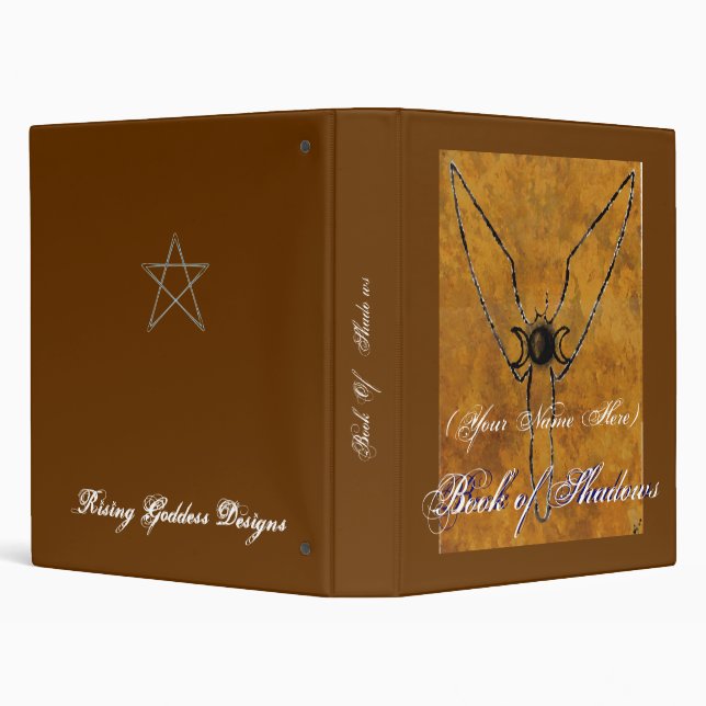 Book Of Shadows Earth Goddess Binder (Background)