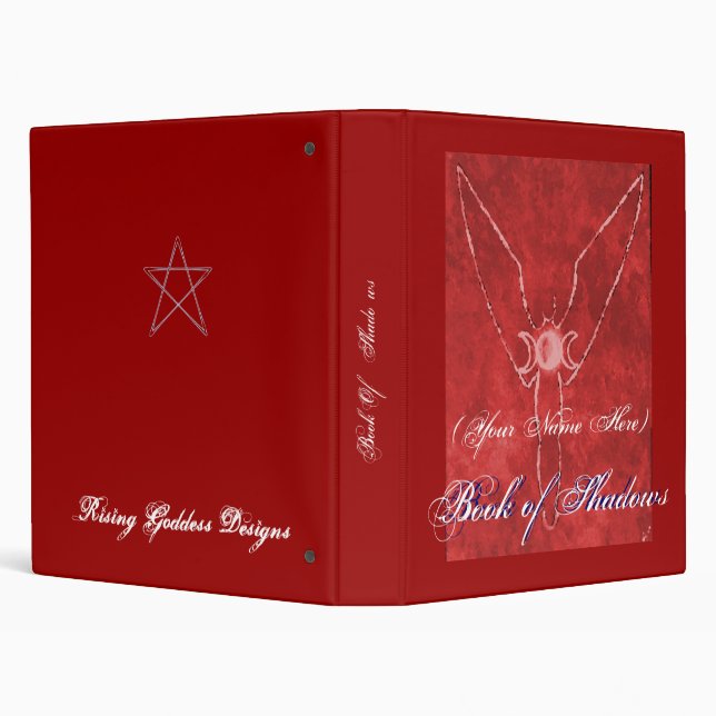 Book Of Shadows Fire Goddess Binder (Background)
