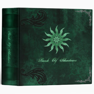 Book of Shadows Rich Greens 2" binder