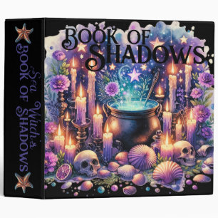 Book of Shadows Sea Ocean Water Witch Binder