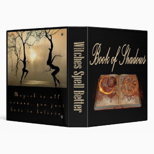 Book Of Shadows, Witches Spell Better Binder