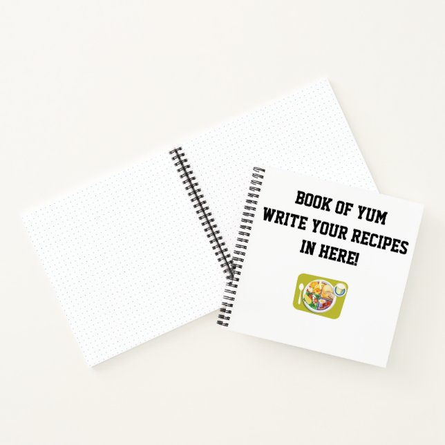 "Book of Yum" Recipe Book (Inside)