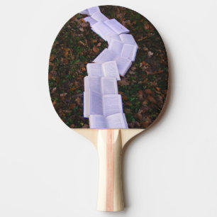 Book Path Reading Reader Ping Pong Paddle