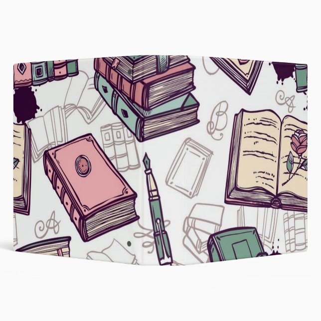 Book pattern binder (Background)