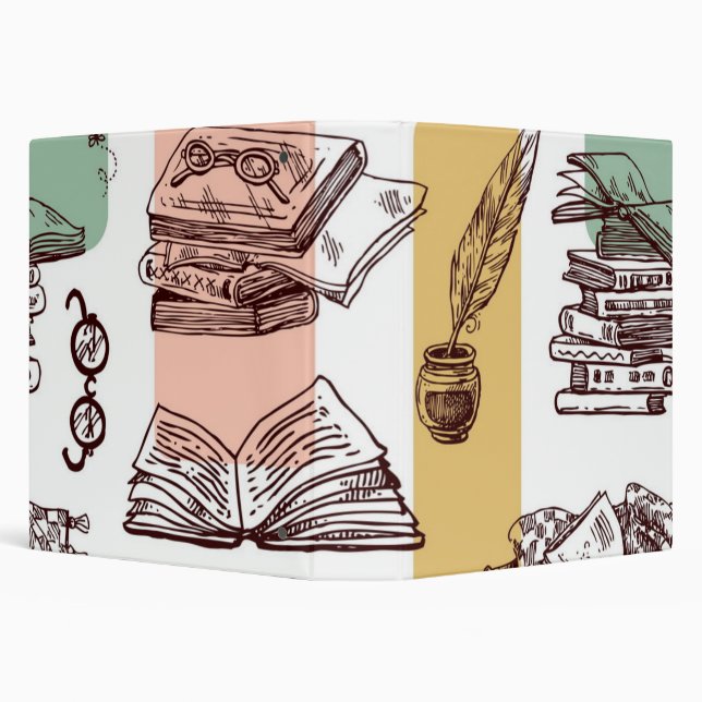 Book pattern binder (Background)