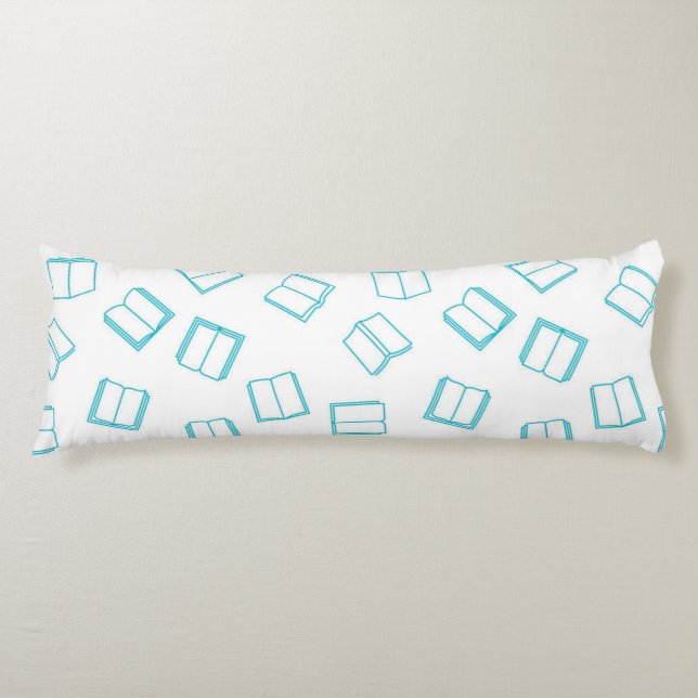 Book pattern body pillow (Front)
