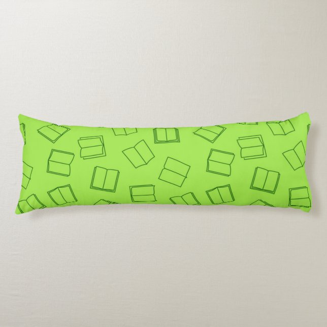 Book pattern body pillow (Front)