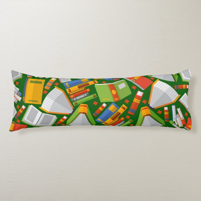 Book pattern body pillow (Front)