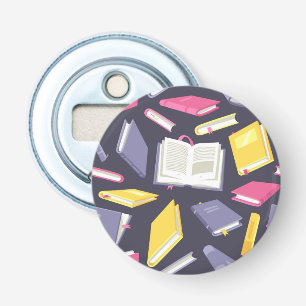 Book pattern bottle opener