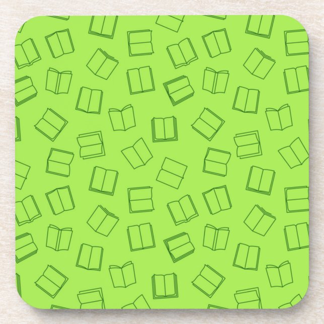 Book pattern coaster (Front)