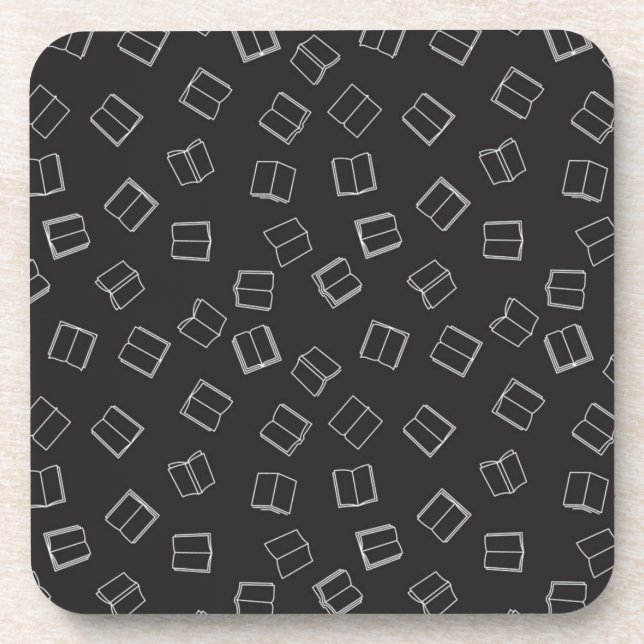 Book pattern coaster (Front)