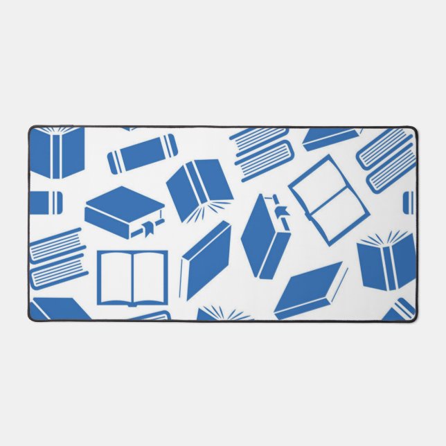 Book pattern desk mat (Front)