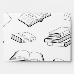 Book pattern envelope