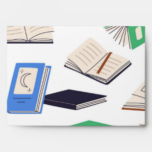Book pattern envelope