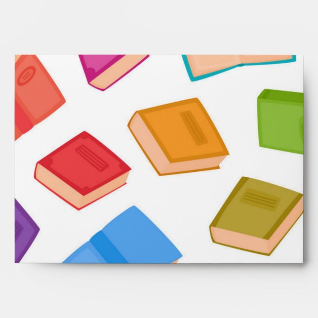 Book pattern envelope (Front)