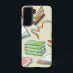 Book pattern samsung galaxy case<br><div class="desc">For true lovers of books</div>