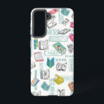 Book pattern samsung galaxy case<br><div class="desc">For true lovers of books</div>