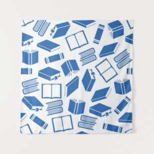 Book pattern tapestry