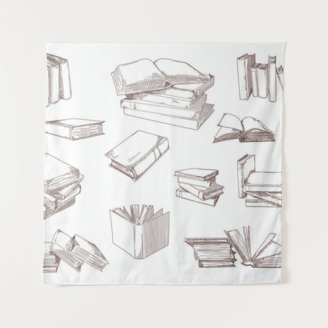 Book pattern tapestry (Front)