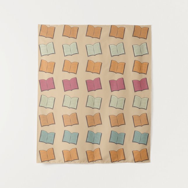 Book pattern tapestry (Front)