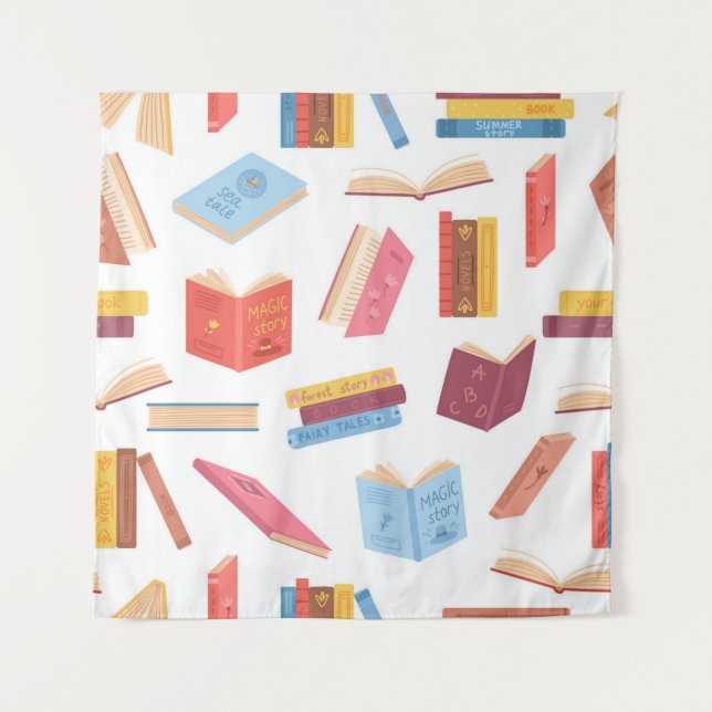 Book pattern tapestry (Front)