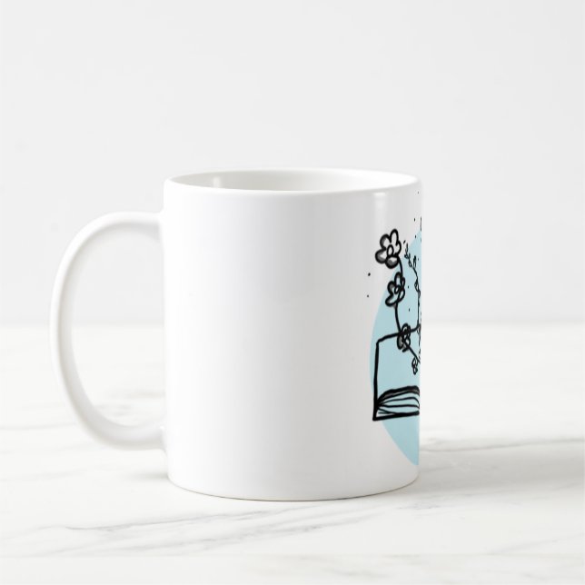 Book Plants Mug (Left)