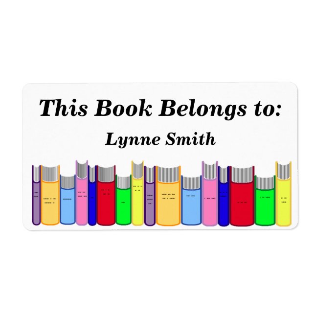 Book Plate (Front)