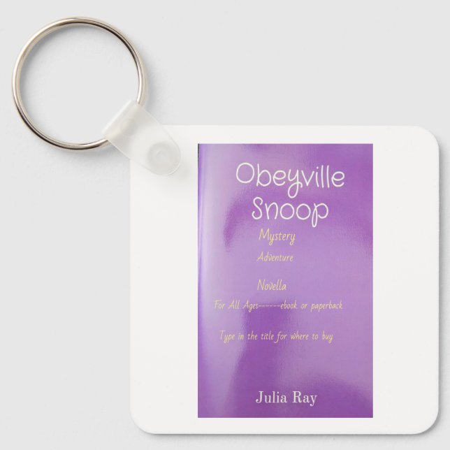 book promo keychain (Front)